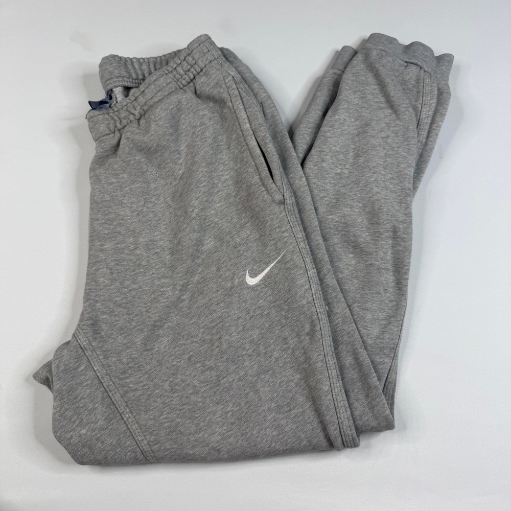 Vtg Nike Joggers Mens Size Medium Blue Tag Grey Sweatpants Swoosh Activewear 80s